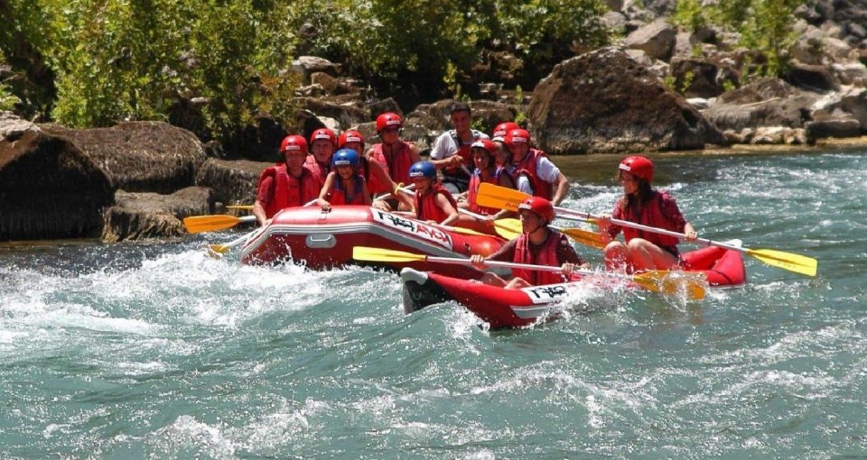 Dalaman'da Rafting Macerası